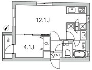 グランデュオ高田馬場クレスト 304 間取り図 ?>