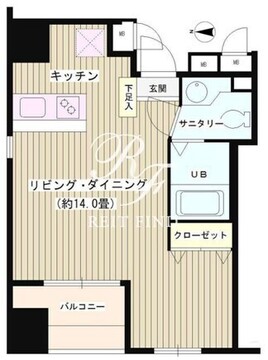 Ｋ’ｓ麹町 701 間取り図
