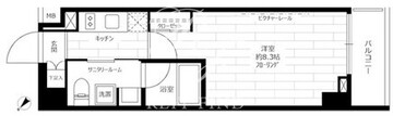 ステージグランデ茅場町 703 間取り図