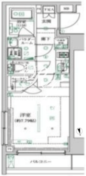 アルテシモサグラ 601 間取り図
