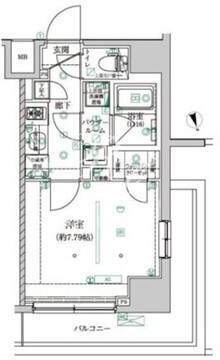 アルテシモサグラ 905 間取り図