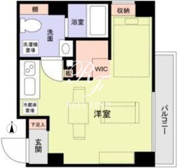 THE A 204 間取り図