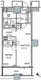 ザ東京タワーズミッドタワー 1432 間取り図