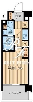ブレス上池袋 325 間取り図