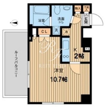エスティメゾン武蔵小山 601 間取り図