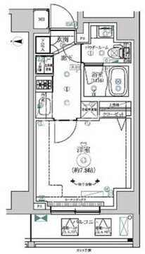 リルシア森下2 203 間取り図