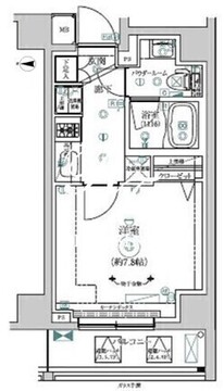 リルシア森下2 603 間取り図
