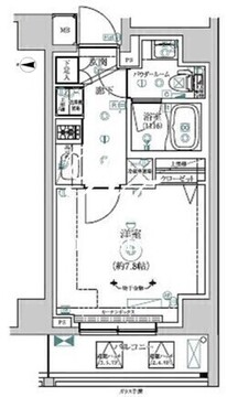 リルシア森下2 703 間取り図