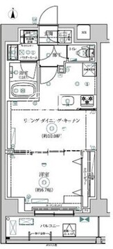 リルシア森下2 204 間取り図
