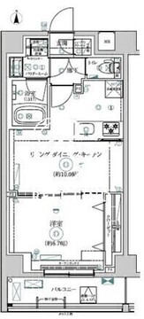 リルシア森下2 704 間取り図