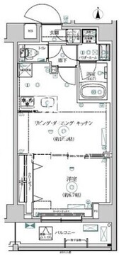 リルシア森下2 305 間取り図