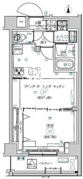 リルシア森下2 405 間取り図