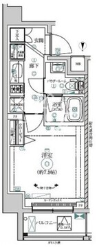 リルシア森下2 206 間取り図