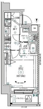 リルシア森下2 306 間取り図