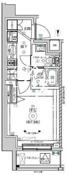 リルシア森下2 506 間取り図