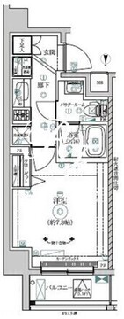 リルシア森下2 606 間取り図