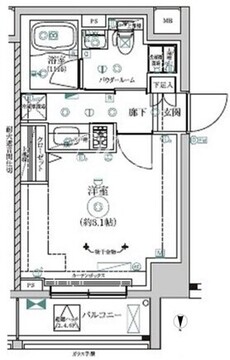 リルシア森下2 207 間取り図