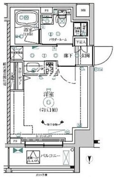 リルシア森下2 607 間取り図