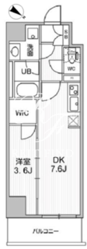 コンフォリア・リヴ志村三丁目 302 間取り図