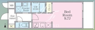 エスペリア 203 間取り図