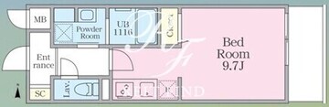エスペリア 303 間取り図