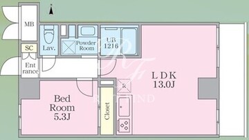 エスペリア 802 間取り図