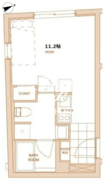 エスセナーリオ白金 302 間取り図