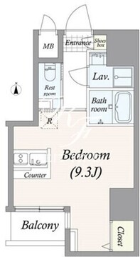 グランパセオ亀戸 905 間取り図