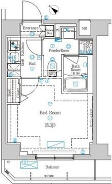 ラフィスタときわ台 201 間取り図