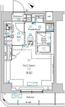 ラフィスタときわ台 401 間取り図