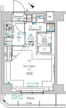 ラフィスタときわ台 301 間取り図