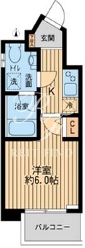 アムス大手町 1001 間取り図