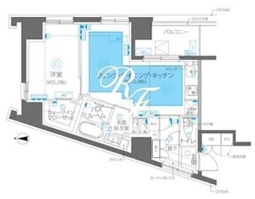 ズーム方南町 401 間取り図