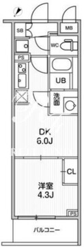ライムレジデンス曳舟 311 間取り図