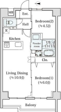ｌｅ　Ｓｕｄ　α 203 間取り図