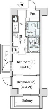 ｌｅ　Ｓｕｄ　α 301 間取り図