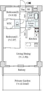 ｌｅ　Ｓｕｄ　α 304 間取り図