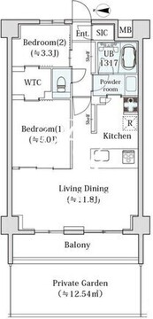 ｌｅ　Ｓｕｄ　α 403 間取り図