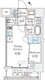 ベルファース八丁堀ウエスト 204 間取り図