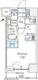 ベルファース八丁堀ウエスト 1108 間取り図