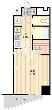 コスモリード幡ヶ谷 205 間取り図