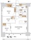 ザ・パークハビオ目白タワー 1804 間取り図