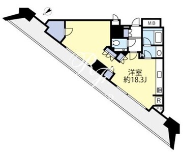 ザ・パークハウス戸越公園タワー 1002 間取り図