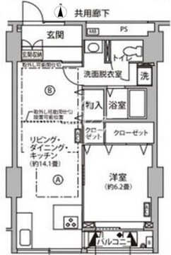東雲キャナルコートCODAN 11-207 間取り図