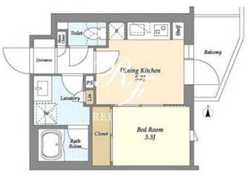 ベルファース三軒茶屋 506 間取り図