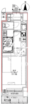 エスレジデンス錦糸町パークサイド 207 間取り図