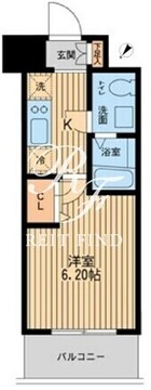 エコロジー潮見レジデンス 410 間取り図