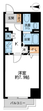 HF錦糸町レジデンス 301 間取り図
