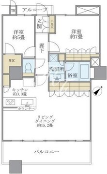 ブリリアマーレ有明タワー&ガーデン 828 間取り図