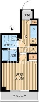 ドゥーエ東陽町 503 間取り図